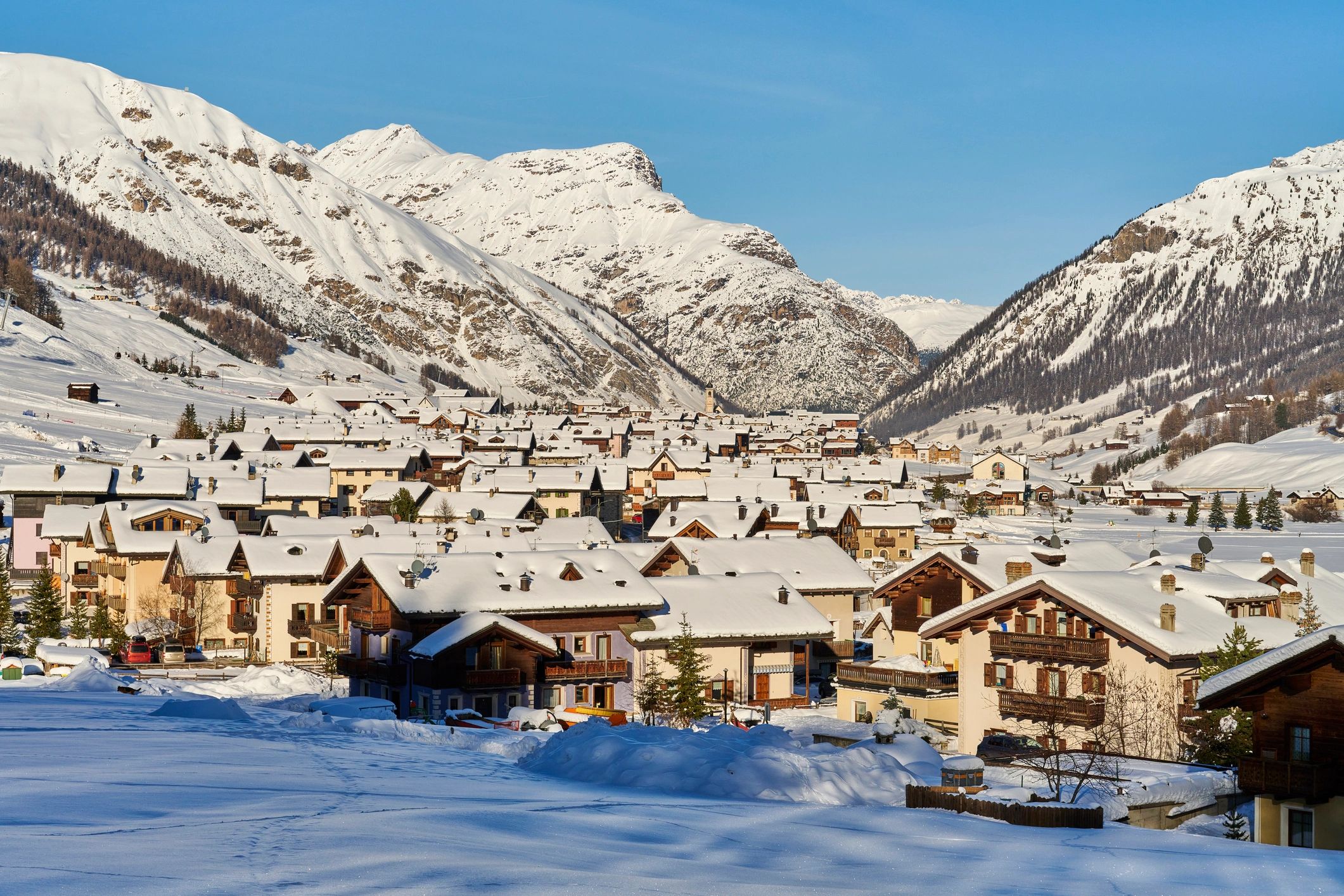 Map of Livigno Italy wedding location